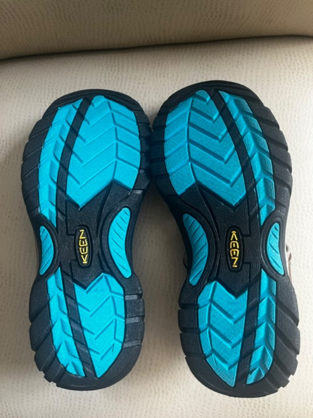Women's Keen - Venice H2 - Waterproof Hiking Sandals - Brown Leather & Teal - 9 - Picture 3 of 11